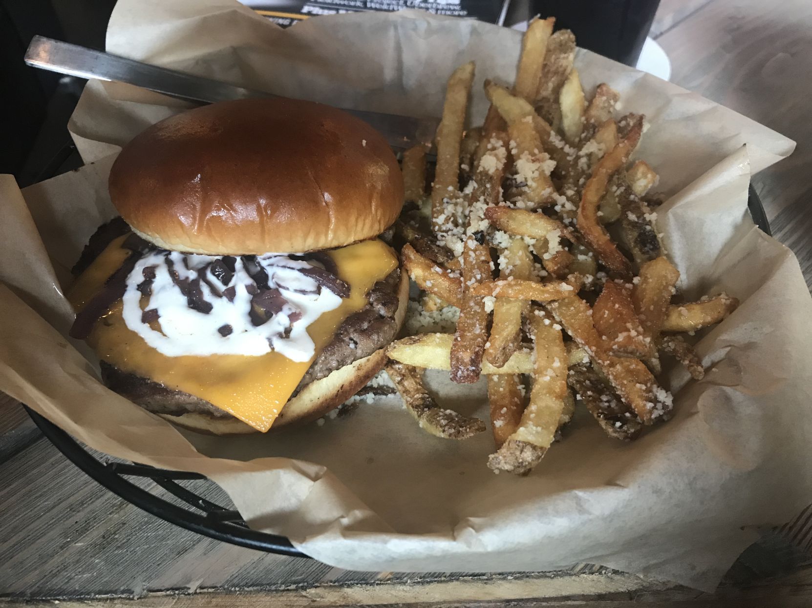 TASTE TEST: Wildrose pub burger pairs great with garlic fries